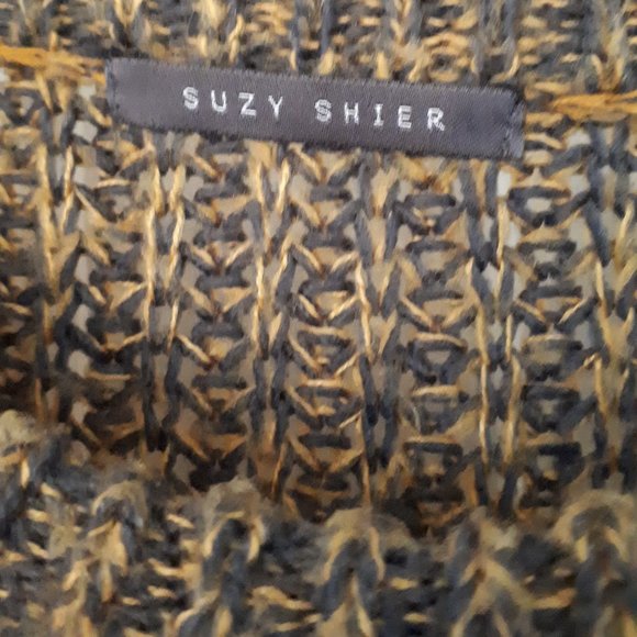 Suzy Shier Color Block Sweater - Size Large - Picture 3 of 3